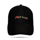 Boné Dad Hat Preto I Love My Dogs <3