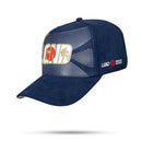 Boné Legendários Suede Azul Marinho Japão