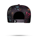 Boné Snapback All Black Watercolor