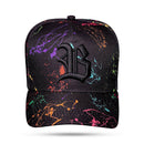 Boné Snapback All Black Watercolor
