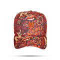 Boné Snapback Kids Print Orange