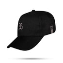 Boné Snapback Preto Logo B Chumbo