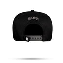 Boné Snapback Preto Logo B Chumbo