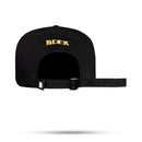 Boné Strapback Preto Plus Gold