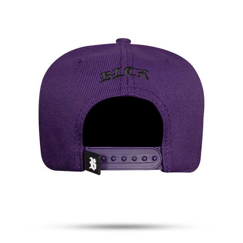 Boné Snapback Roxo Zig Zag