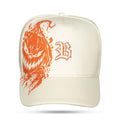 Boné Snapback Off White Halloween Spooky Pumpkin