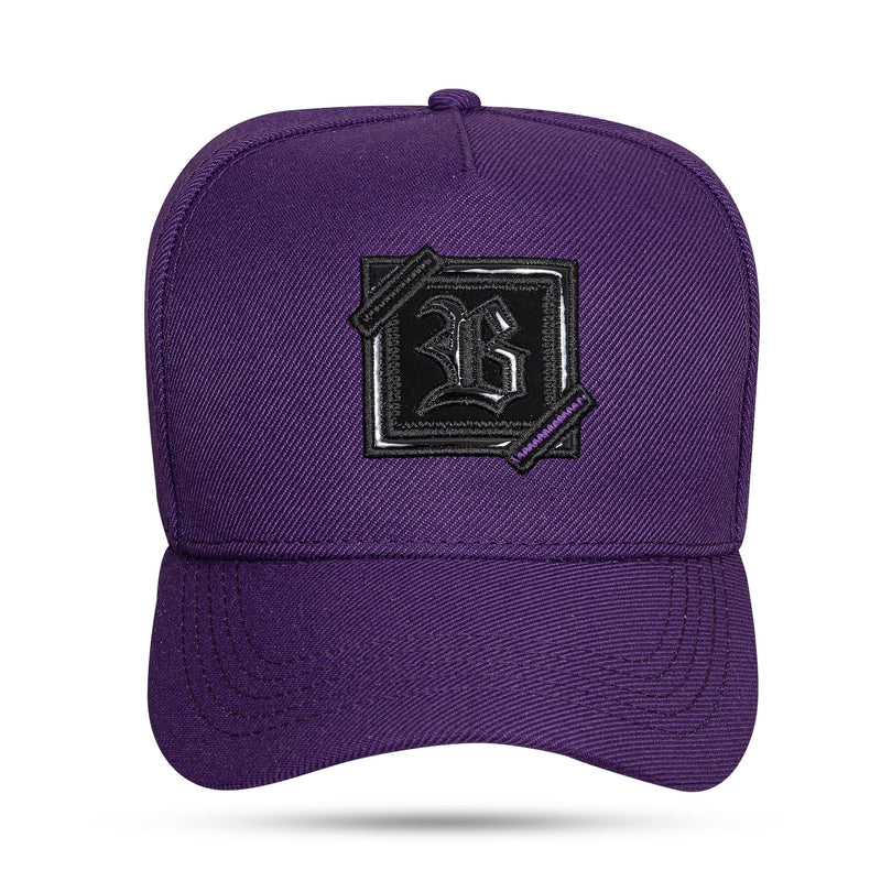Boné Snapback Roxo Zig Zag