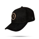Boné Snapback Suede Preto Unique Metal Copper