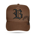 Boné Snapback Marrom Scorpion