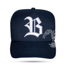 Boné Snapback Azul Marinho Scorpion