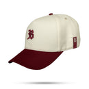 Boné Snapback Off White Basic Vinho