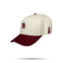 Boné Kids Snapback Off White Basic Vinho