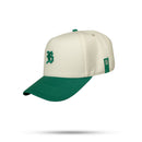 Boné Kids Snapback Off White Basic Verde Esmeralda