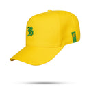 Boné Snapback Basic Amarelo Logo Verde 🇧🇷
