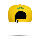 Boné Snapback Basic Amarelo Logo Verde 🇧🇷