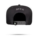 Boné Snapback Cinza Grafite Contra Aba Blue Sky