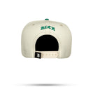 Boné Kids Snapback Off White Basic Verde Esmeralda