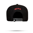 Boné Snapback Preto Suede USA