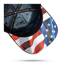 Boné Snapback Preto Suede USA