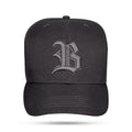 Boné Snapback Cinza Grafite Contra Aba Blue Sky