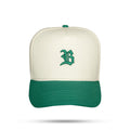 Boné Kids Snapback Off White Basic Verde Esmeralda