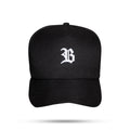Boné Kids Snapback Basic Preto Logo Branco