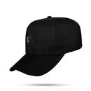 Boné Snapback Preto Flowers Lavender