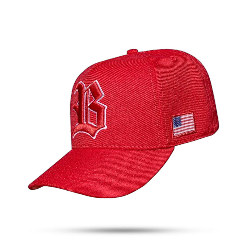 Boné Snapback Vermelho - Estados Unidos