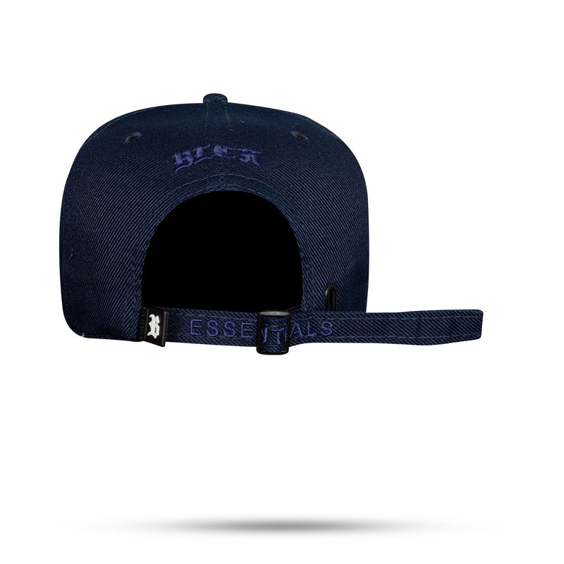 Boné Strapback Basic Azul Marinho Essentials