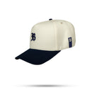 Boné Kids Snapback Off White Basic Azul Marinho
