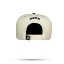 Boné Kids Snapback Off White Basic Azul Marinho