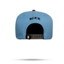 Boné Snapback Azul Claro Logo Basic Aba Preta