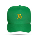 Boné Snapback Basic Verde Logo Amarelo 🇧🇷