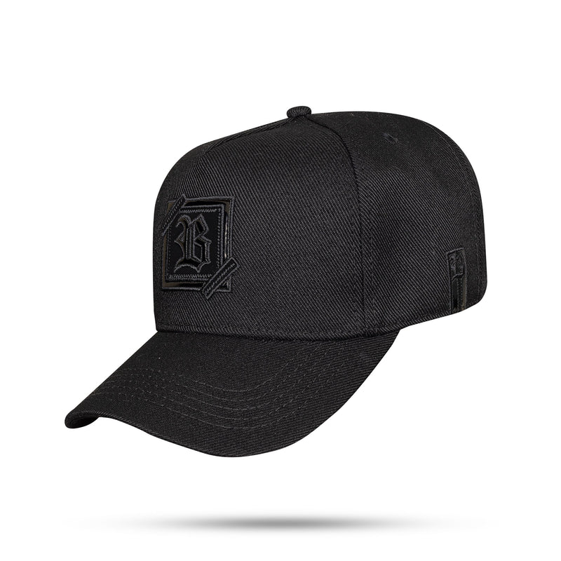 Boné Snapback Preto Zig Zag