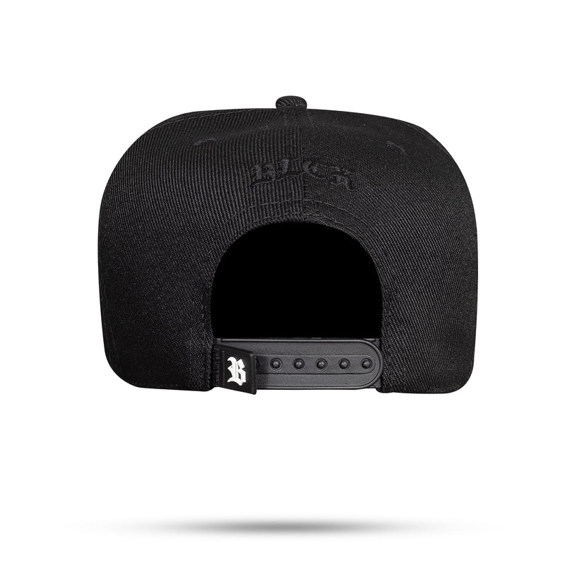 Boné Snapback Preto Zig Zag