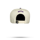 Boné Kids Snapback Off White Basic Roxo