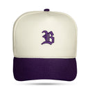 Boné Snapback Off White Basic Roxo
