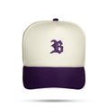 Boné Kids Snapback Off White Basic Roxo