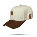 Boné Snapback Off White Basic Marrom Chocolate