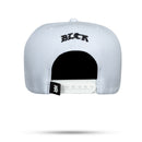 Boné Snapback Branco Gallant Holográfico Azul
