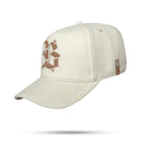 Boné Snapback Suede Off White Verniz Salmão