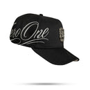 Boné Snapback Preto Shield Zero One Silver