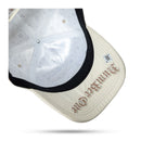 Boné Snapback Suede Off White Verniz Salmão