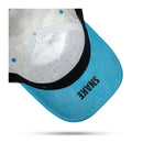 Boné Snapback Suede Off White Snake Azul