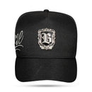 Boné Snapback Preto Shield Zero One Silver