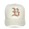 Boné Snapback Suede Off White Verniz Salmão