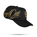 Boné Snapback Preto Shield Zero One Gold