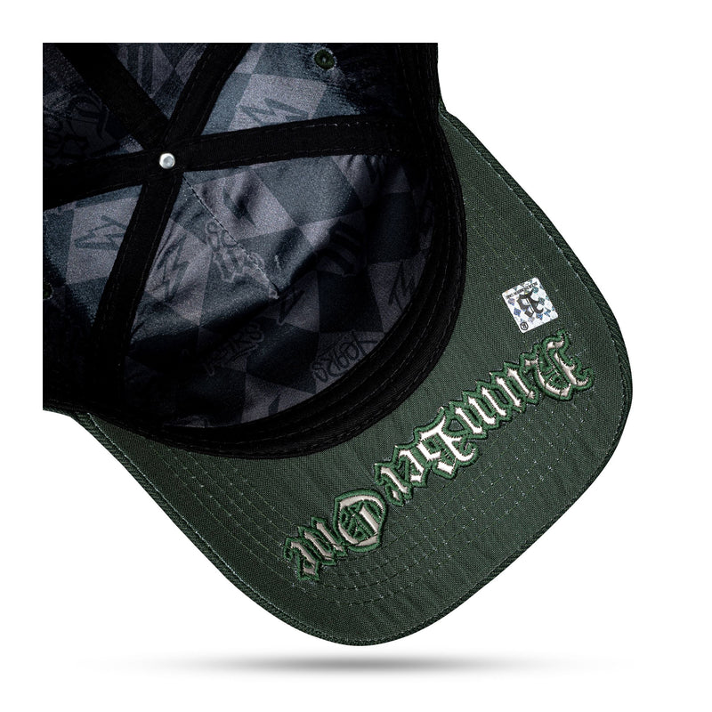 Boné Snapback Logo Verniz Number One Verde Musgo