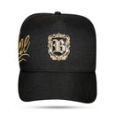 Boné Snapback Preto Shield Zero One Gold