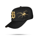 Boné Snapback Preto Spider Gold